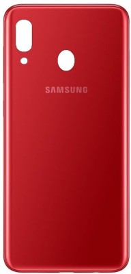 Sandreezz Samsung Galaxy A20 (with Proper Logo) Back Panel(Red)