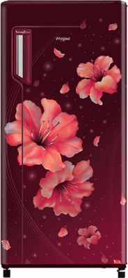 Whirlpool 215 L Direct Cool Single Door 3 Star Refrigerator(Wine Hibiscus, 230 IMFR PRM 3S INV)