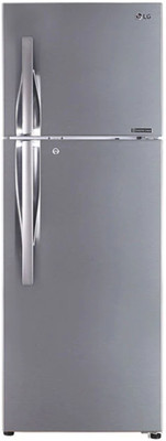 LG 335 L Frost Free Double Door 3 Star (2020) Convertible Refrigerator(Shiny Steel, GL-T372JRS3)