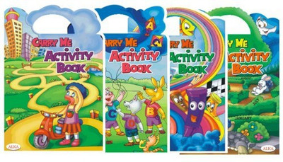 Carry Me Activity Book Set Of 4(Paperback, Alka)