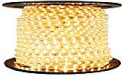 premier lights 300 LEDs 3 m Yellow Steady Strip Rice Lights(Pack of 1)