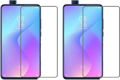 HOBBYTRONICS Tempered Glass Guard for Mi K20, Mi K20 Pro, Vivo V15 Pro, Oppo Reno(Pack of 2)