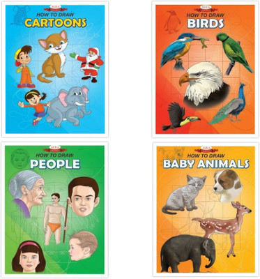 How To Draw Set Of 4 Books(Paperback, Alka)