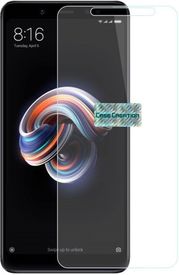 CASE CREATION Edge To Edge Tempered Glass for New Xiaomi Mi A2 Latest Best Glass(Pack of 1)