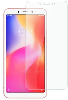 CASE CREATION Edge To Edge Tempered Glass for Xiaomi Redmi 6 Toughened Glass Cover with Scratch Resistant(Pack of 1)