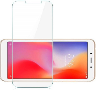 CASE CREATION Edge To Edge Tempered Glass for New Redmi 6 Latest Best Glass(Pack of 1)