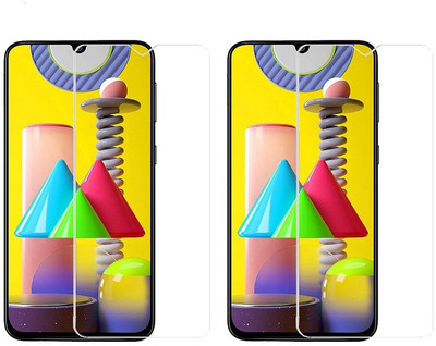 HOBBYTRONICS Tempered Glass Guard for Samsung Galaxy M10s, Samsung Galaxy M21, Samsung Galaxy M30, Samsung Galaxy M30s, Samsung Galaxy M31(Pack of 2)