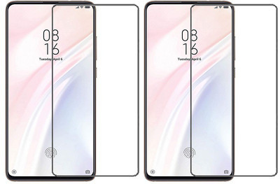 HOBBYTRONICS Tempered Glass Guard for Mi K20 Pro, Mi K20, Vivo V15 Pro, Oppo Reno(Pack of 2)
