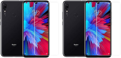 HOBBYTRONICS Tempered Glass Guard for Redmi Note 7, Redmi Note 7 Pro, Redmi Note 7S(Pack of 2)
