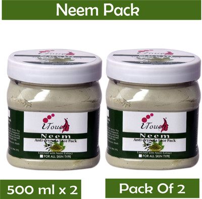 I TOUCH NEEM FACE PACK 500 ML X 2 (PACK OF 2)(1000 ml)