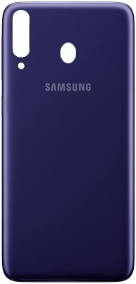 Sandreezz Samsung Galaxy M30 (with Proper Logo) Back Panel(Metallic Blue)