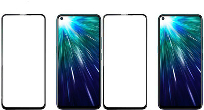 HOBBYTRONICS Edge To Edge Tempered Glass for Vivo Z1 Pro, Vivo Z5X, Vivo Nex(Pack of 2)