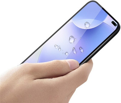 CASE CREATION Edge To Edge Tempered Glass for New POCO X2 Latest Best Glass(Pack of 1)