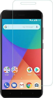 CASE CREATION Edge To Edge Tempered Glass for Xiaomi Mi A1 Toughened Glass Cover with Scratch Resistant(Pack of 1)