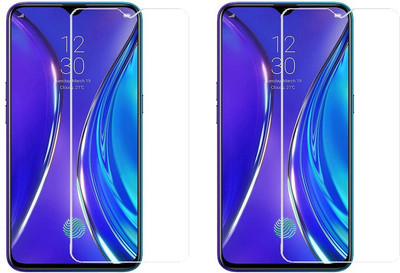 HOBBYTRONICS Tempered Glass Guard for Realme XT, Realme X2(Pack of 2)