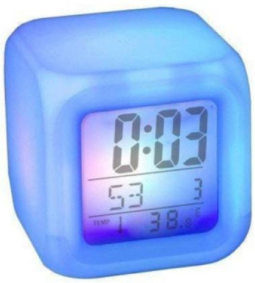 avnish Digital Multicolor Clock