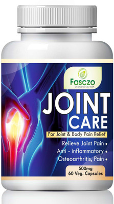 Fasczo Joint Care Capsules Useful For Healthy Joints Bones & Muscles(60 Capsules)
