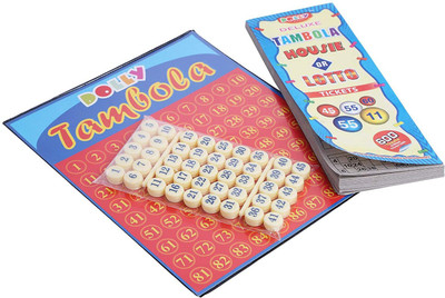 JMD Creation Tambola Board Game ||with 600 Tickets|| A Complete Family Game for All Times Party & Fun Board Game