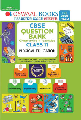 Oswaal Cbse Question Bank Class 11 Physical Education Book Chapterwise & Topicwise Includes Objective Types & MCQ's (for 2021 Exam)(English, Paperback, unknown)