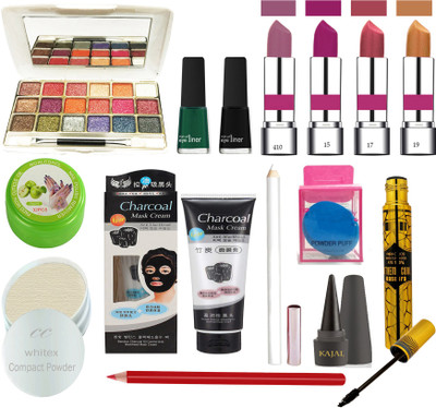 SNV Glowing Makeup Kit Of 15 Items 5202020A78(Pack of 15)