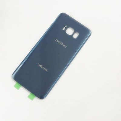 Sandreezz Samsung Galaxy S8 (with Proper Logo) Back Panel(Coral Blue)