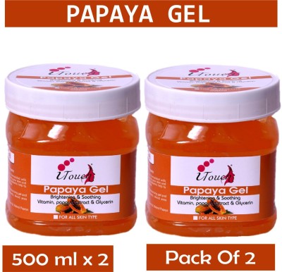 I TOUCH PAPAYA GEL 500 ML X 2 (PACK OF 2)(1000 ml)