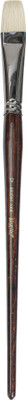BRuSTRO Artists Bristlewhite Bright Brush Series 1008 - Brush No. 12 (for Oil & Acrylic)(Multicolor)