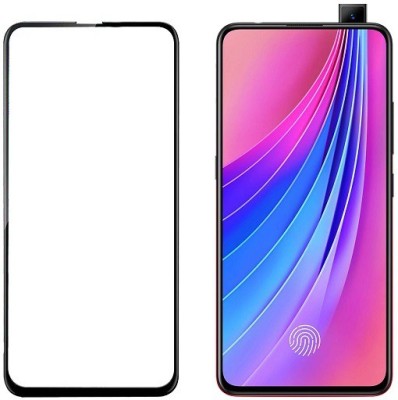 HOBBYTRONICS Edge To Edge Tempered Glass for Vivo V15 Pro, Vivo V15, OPPO K3, Realme X(Pack of 1)