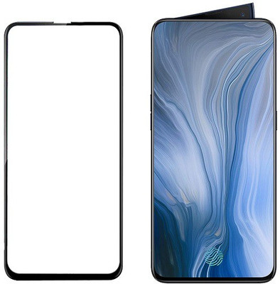 HOBBYTRONICS Edge To Edge Tempered Glass for Oppo Reno, Vivo V15 Pro, Mi K20, Mi K20 Pro(Pack of 1)