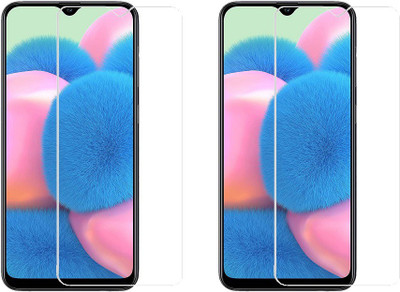 HOBBYTRONICS Tempered Glass Guard for Samsung Galaxy A30s, Samsung Galaxy A20, Samsung Galaxy A30, Samsung Galaxy A50, Samsung Galaxy A50s(Pack of 2)