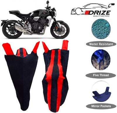 V VINTON Two Wheeler Cover for Honda(CB1000R Plus, Red)