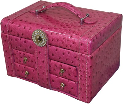 Pride STAR Bridal Jewellery Vanity Box(Pink)