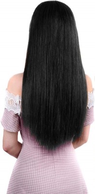 Blushia Beautiful Natural Look Black 5 Clip In Hair Extension