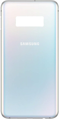 Sandreezz Samsung Galaxy S10E (with Proper Logo) Back Panel(Prism White)