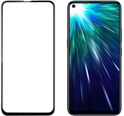 HOBBYTRONICS Edge To Edge Tempered Glass for Vivo Z1 Pro(Pack of 1)
