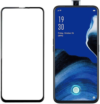 HOBBYTRONICS Edge To Edge Tempered Glass for OPPO Reno 2z(Pack of 1)