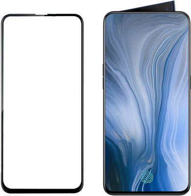 HOBBYTRONICS Edge To Edge Tempered Glass for Oppo Reno, Mi K20 Pro, Mi K20, Vivo V15 Pro(Pack of 1)