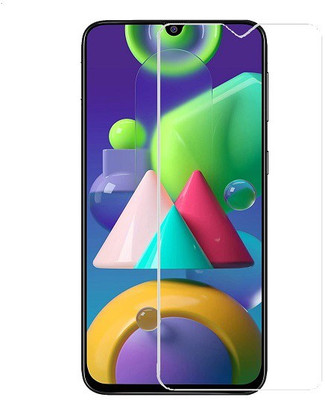 HOBBYTRONICS Tempered Glass Guard for Samsung Galaxy M21(Pack of 1)
