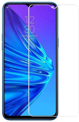 HOBBYTRONICS Tempered Glass Guard for Realme 5(Pack of 1)