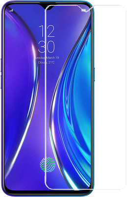 HOBBYTRONICS Tempered Glass Guard for Realme XT, Realme X2(Pack of 1)