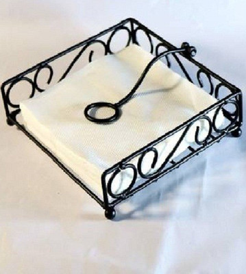FlipsShoppee Iron Napkin holder & Tissue stand Iron Toilet Paper Holder(Lid Included) deal from flipkart