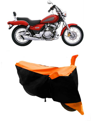ABORDABLE Waterproof Two Wheeler Cover for Yamaha(Enticer, Orange, Black)