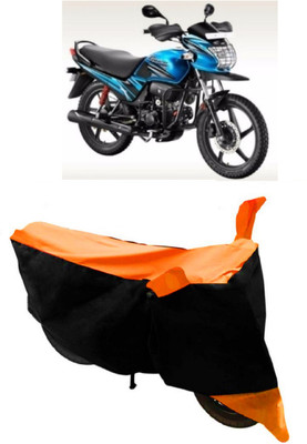 THE REAL ARV Waterproof Two Wheeler Cover for Hero(Passion Pro TR, Orange, Black)
