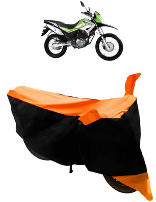THE REAL ARV Two Wheeler Cover for Hero(Impulse, Orange, Black)