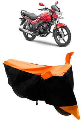 ABORDABLE Waterproof Two Wheeler Cover for Hero(Passion Xpro, Orange, Black)