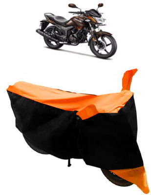 HEMSKAR Waterproof Two Wheeler Cover for Hero(Hunk, Orange, Black)