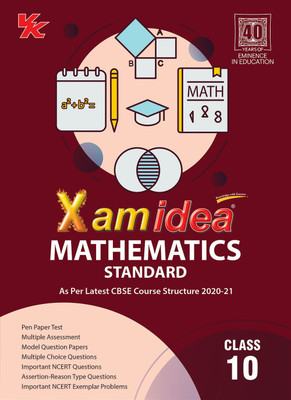 Xamidea Mathematics (Standard) - Class 10 - Cbse (2020-21) First Edition(English, Paperback, unknown)