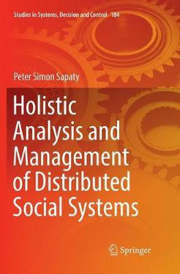 Holistic Analysis and Management of Distributed Social Systems(English, Paperback, Sapaty Peter Simon)
