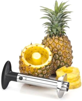 Maharaja Enterprise Pineapple cutter Stainless steel Straight machine Pineapple Slicer(1 * PINEAPPLE CUTTER)