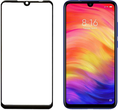 HOBBYTRONICS Edge To Edge Tempered Glass for Redmi Note 7 Pro, Redmi Note 7, Redmi Note 7S(Pack of 1)